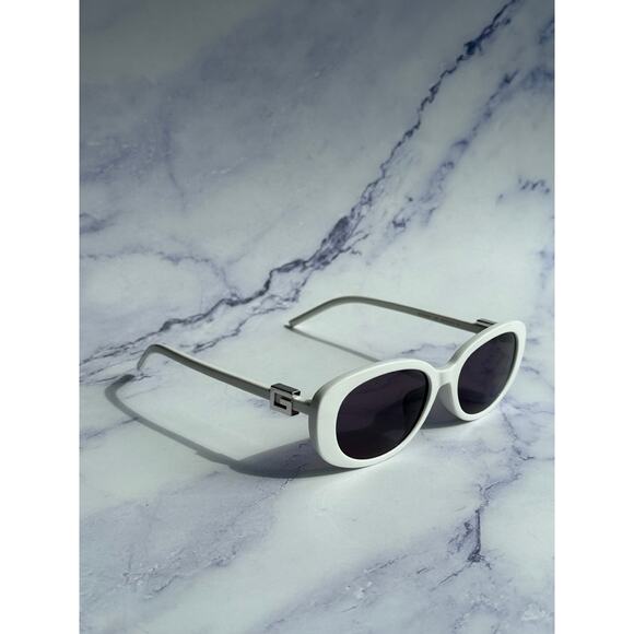 SALE! NEW Gucci GG1684SA G String White Logo Sunglasses - Picture 2 of 10